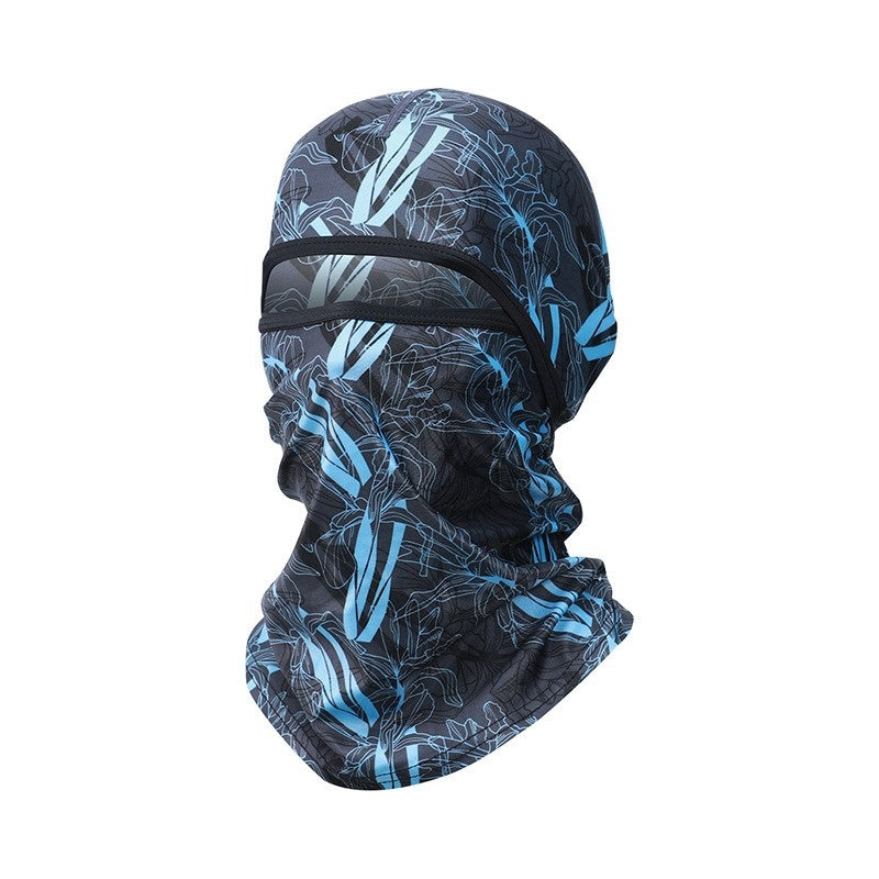 Full Face Sun Protection Mask - Lightweight Ice Silk Neck Gaiter Scarf