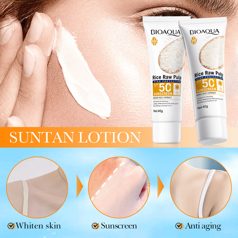 Rice Sunscreen SPF50 PA 40g - Body Care Sun Protection