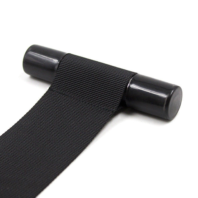 Adult Fun Handcuffs and Nylon Door Hanger Set - Black