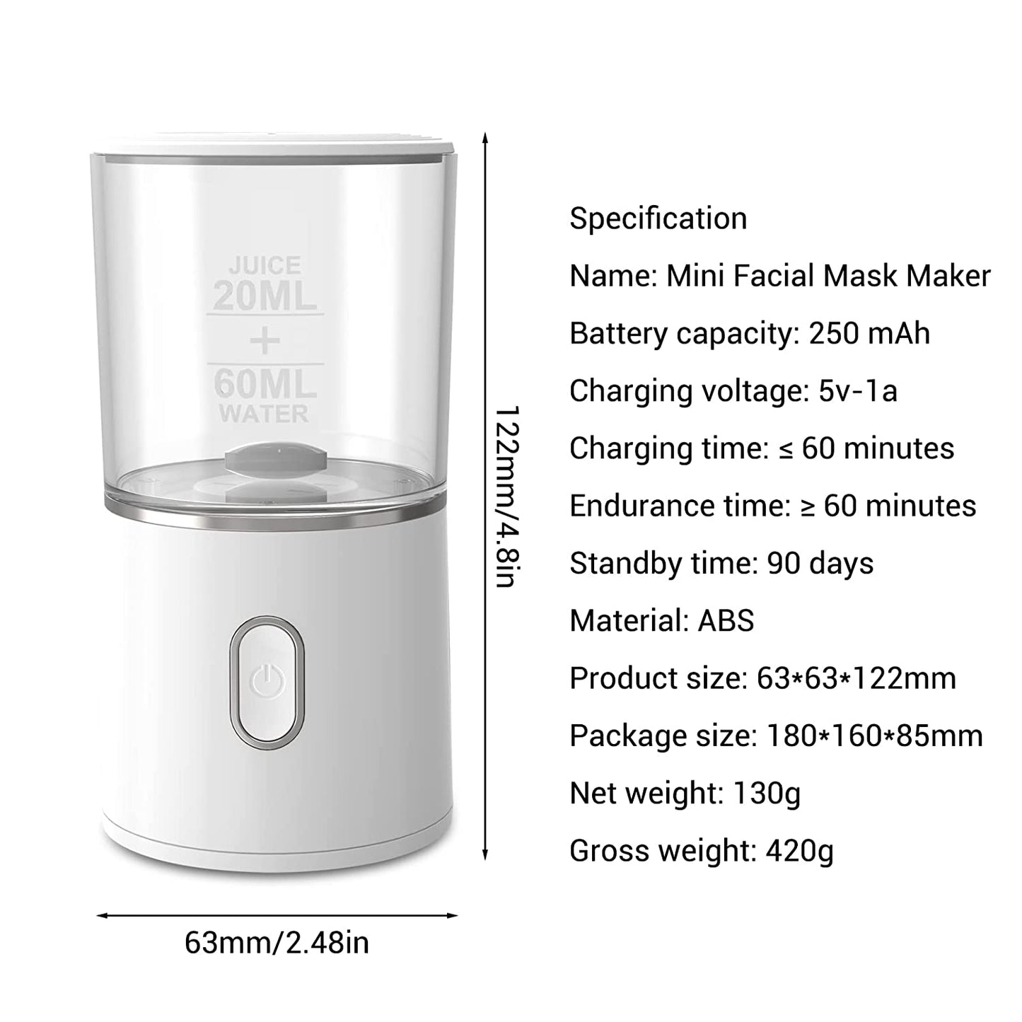 DIY Facial Mask Machine for Personal Care - Skin Therapy Device