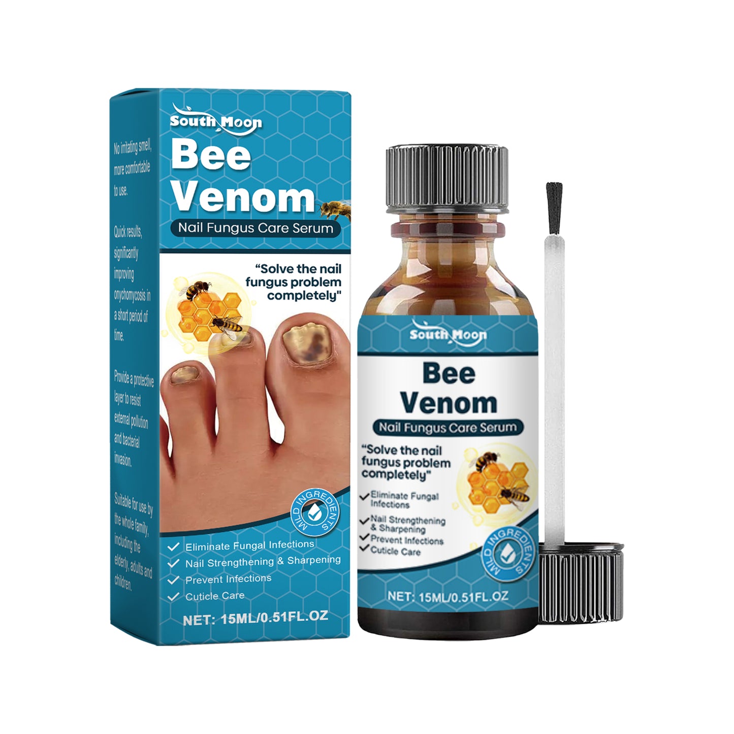 Nail Care Essence with Tea Tree Oil - 15ml Nail Repair & Growth Solution