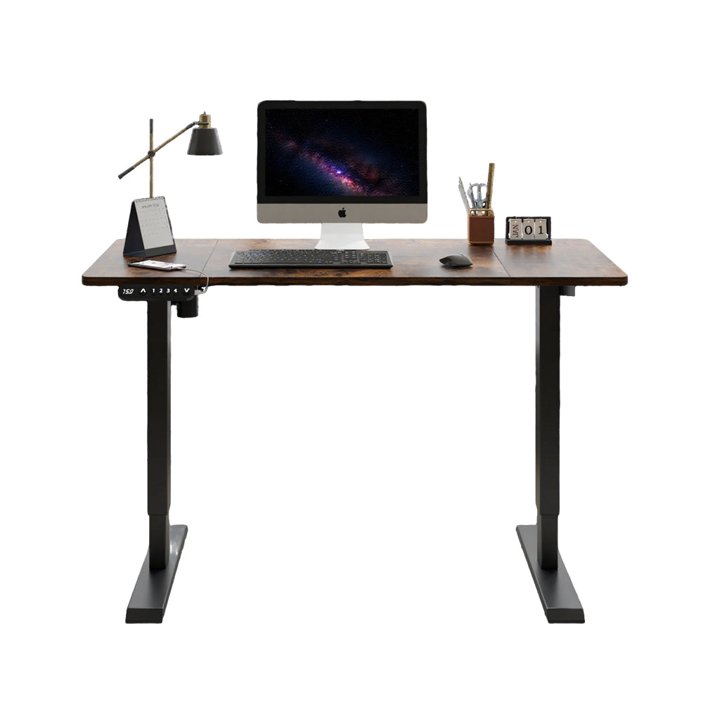 Electric Height Adjustable Standing Desk - 55" Modern Design