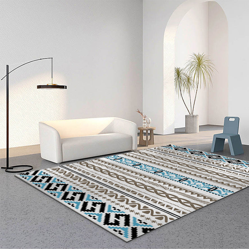 Bohemian Style Living Room Rug - Multiple Sizes & Designs for Home Decor
