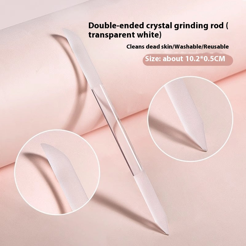 Manicure Nail Art Crystal Carving Frotton Exfoliating Tool Set
