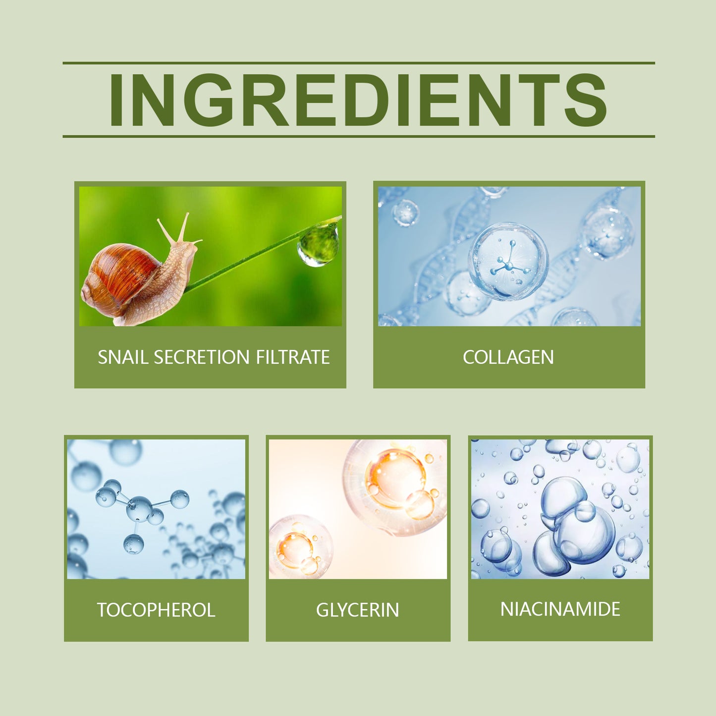 Moisturizing Face and Body Cream with Collagen and Vitamin E - 50g