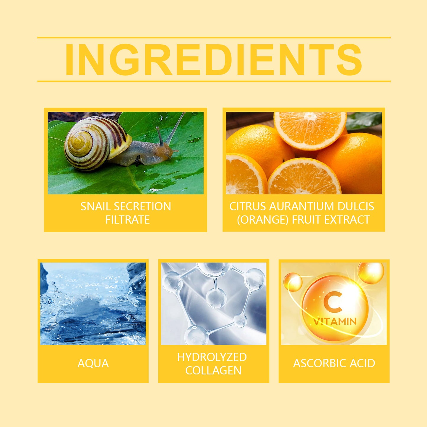 Snail Collagen Firming Face Cream - Anti-Aging Moisturizer for Fine Lines