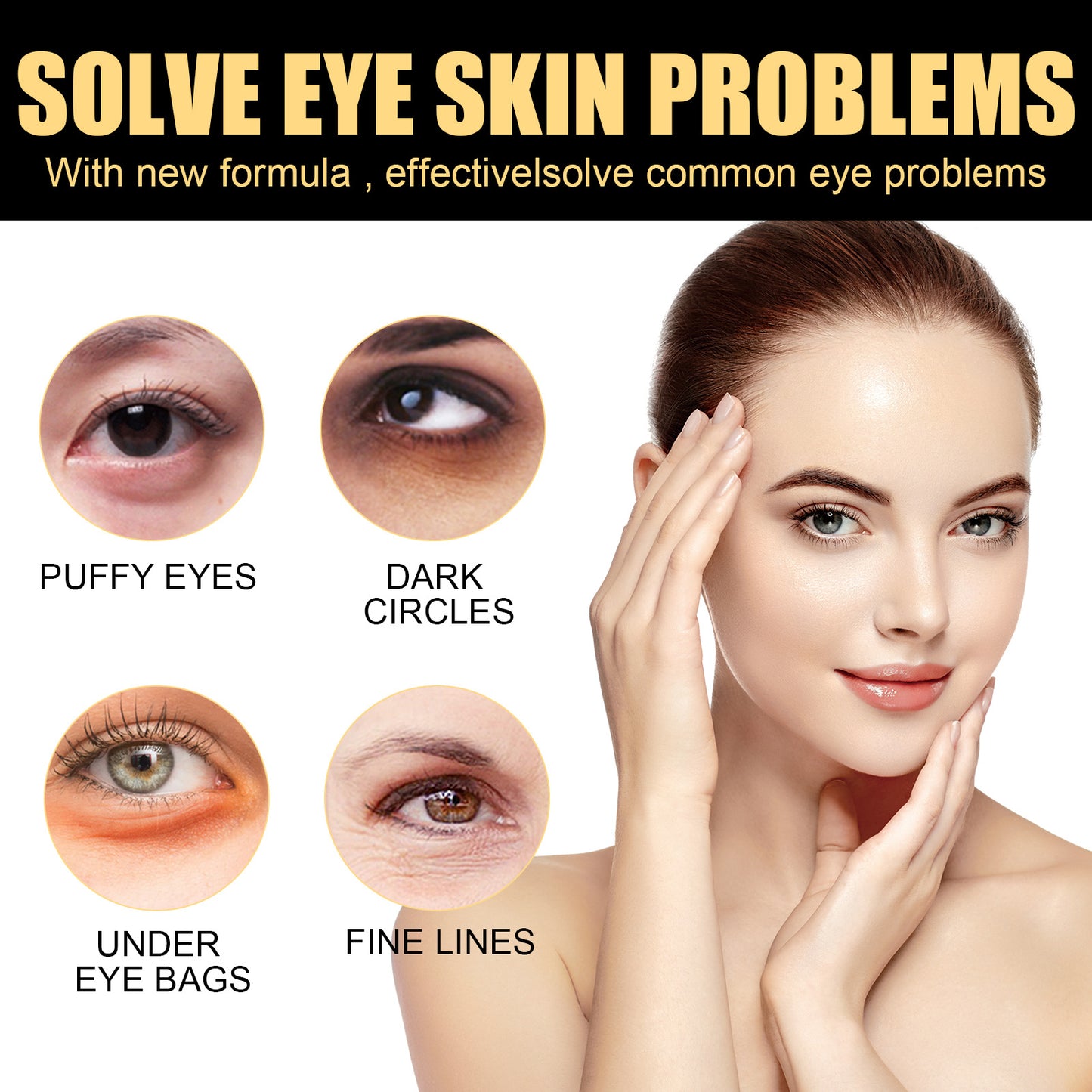 Rejuvenating Anti-Aging Eye Cream for Wrinkle Firming & Skin Replenishment
