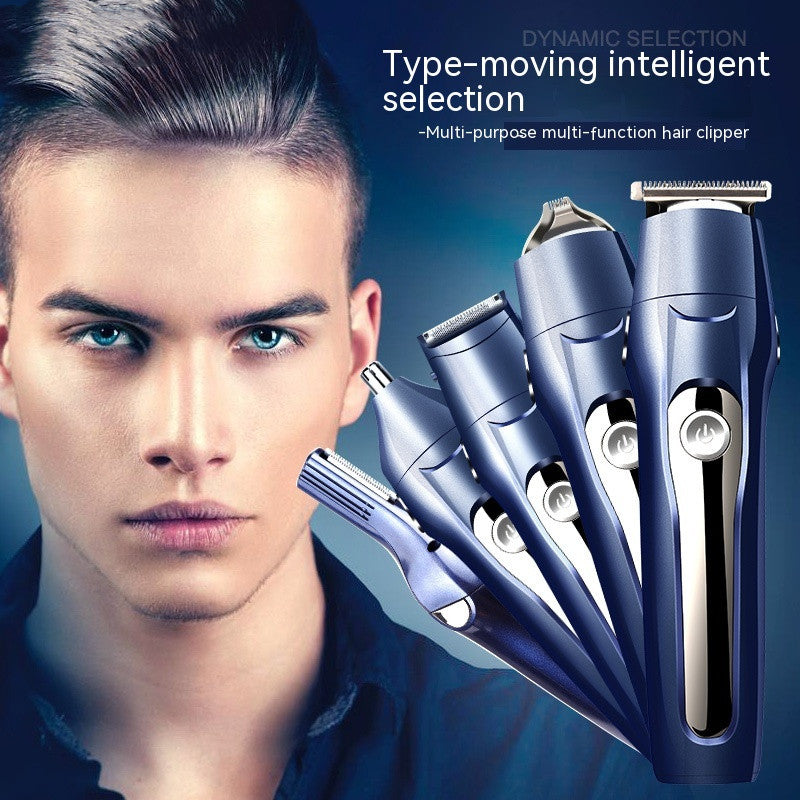 5-in-1 Electric Hair Clipper & Trimmer Kit