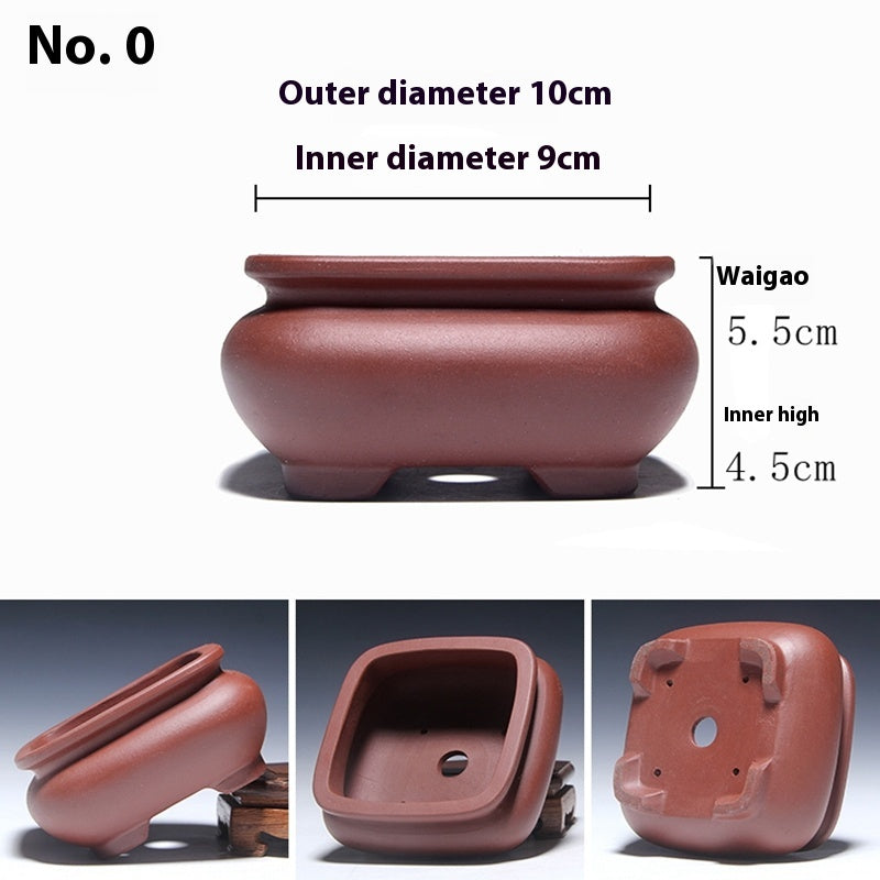 Purple Sand Flowerpot Tray for Yixing Pots - Garden & Home Storage