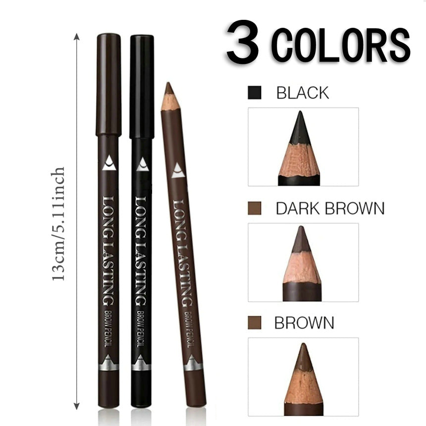 Waterproof Sweat-proof Eyeliner Pencil - Smudge-proof Long-lasting Makeup