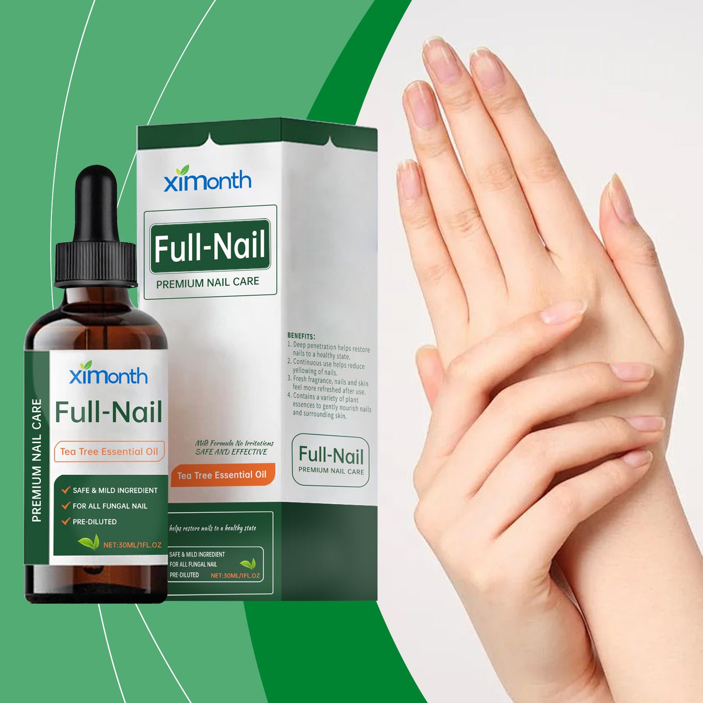 Tea Tree Nail Care Essential Oil - Moisturizing Nail & Cuticle Treatment