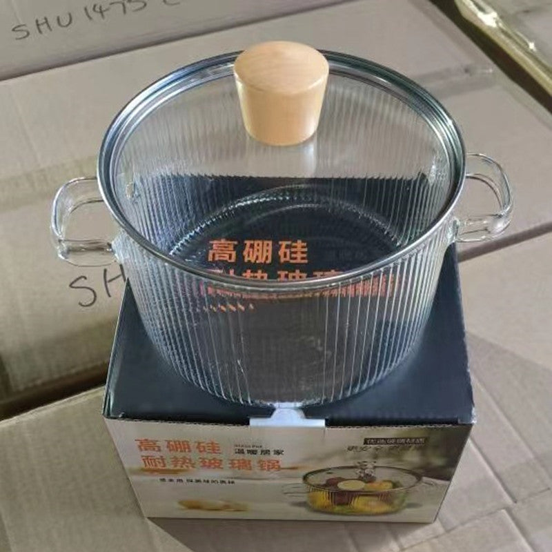 Cute Bear Glass Storage Pot - Household Kitchen Organizer 1350ML-1800ML