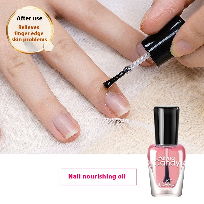Waterproof Nail Polish with Nourishment Oil - Quick Dry & Sealing 7ml