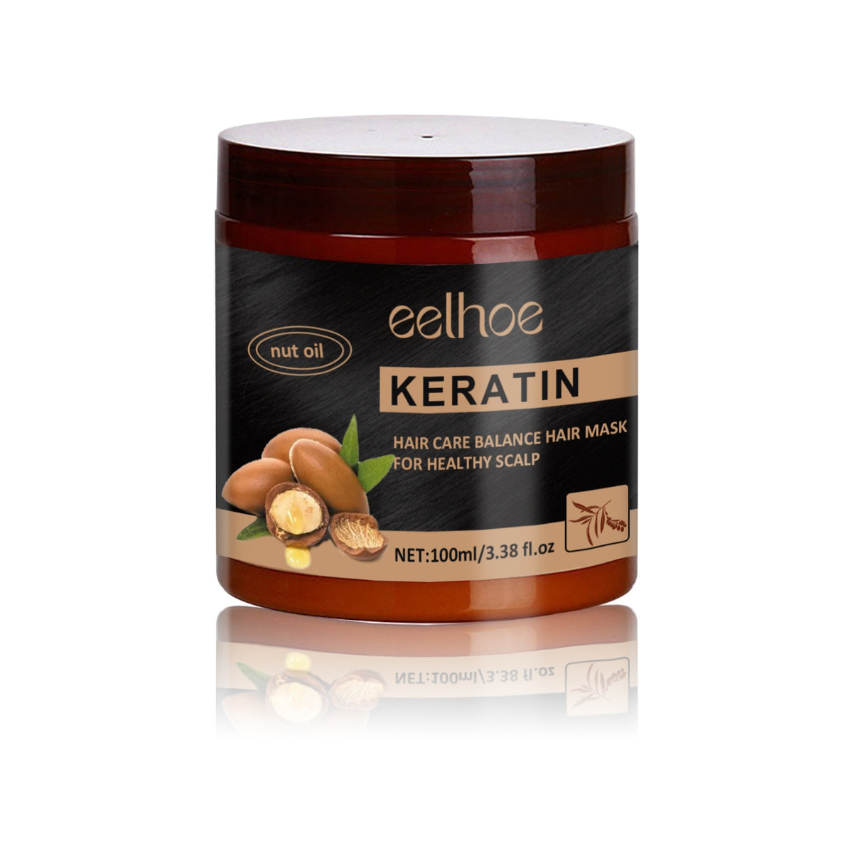 Keratin Hair Mask - Smoothing & Nourishing Treatment, 100ml