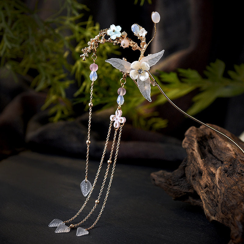 Ancient Style Hairpin Fairy Costume Accessories Headgear for Cosplay & Themed Events