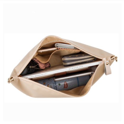 Multi-Color Storage Bag with Zippered Inner Lining for Cosmetics & Organization
