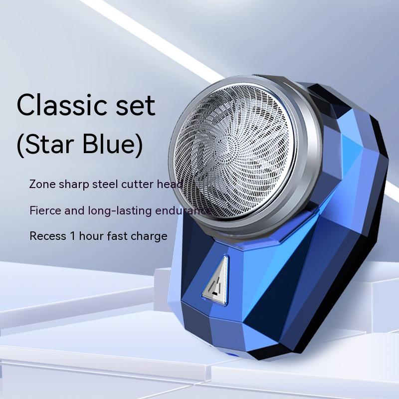 Mini Electric Shaver for Men with 6 Blades