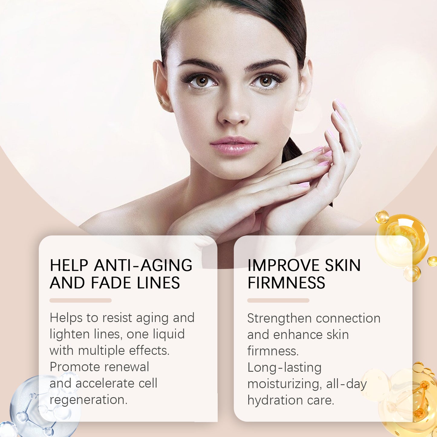 Firming Skin Essence Serum - Anti-Aging Moisturizing Facial & Body Treatment