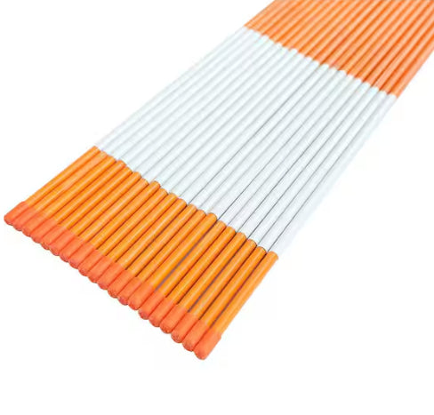 Reflective Snow Markers - 20 Pack, 48 in Durable Fiberglass