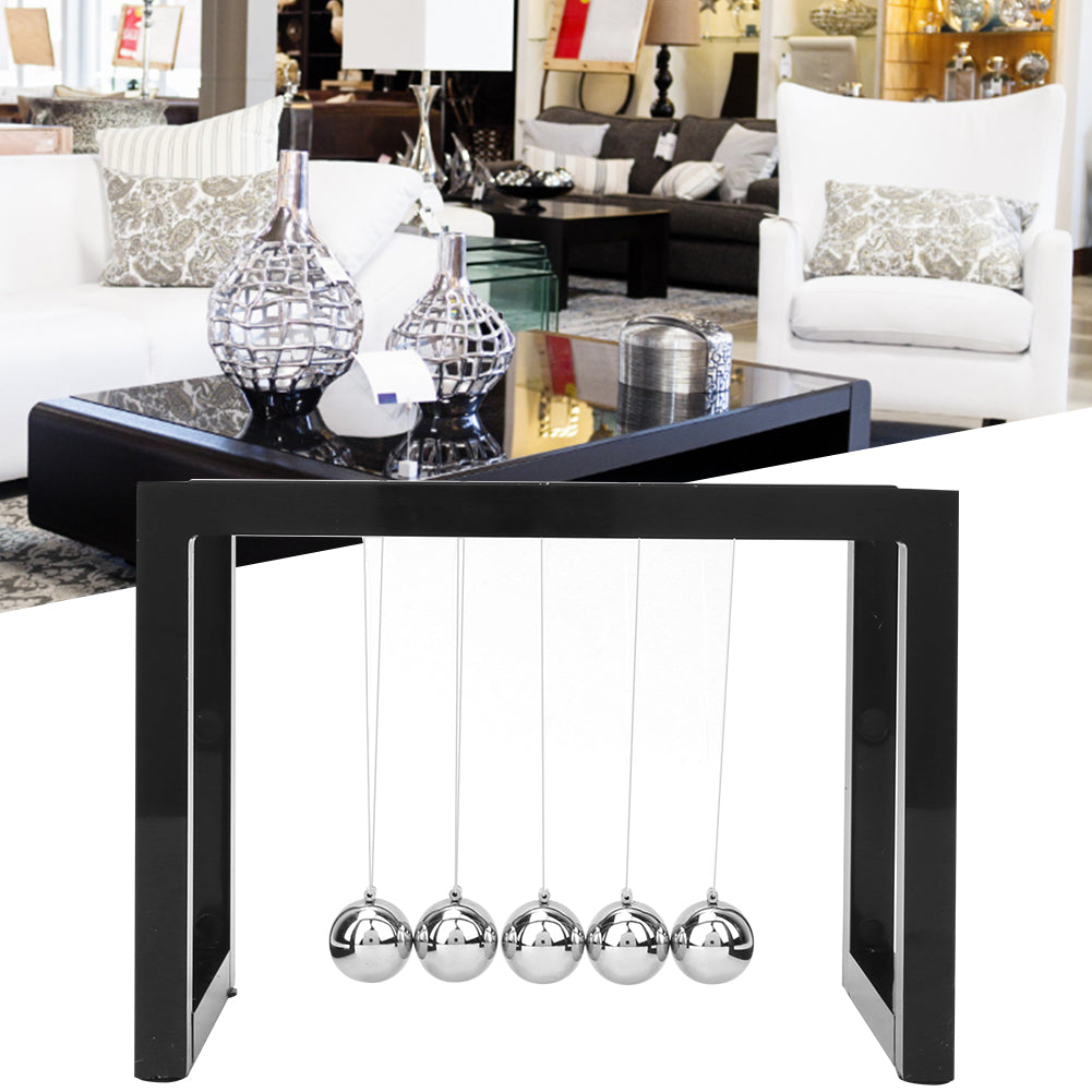 Pendulum Balls Decorative Ornament for Home Office Desk