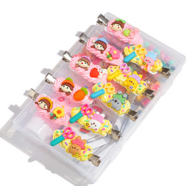 DIY Hair Clips & Hairpins Material Pack for Creative Hair Accessories