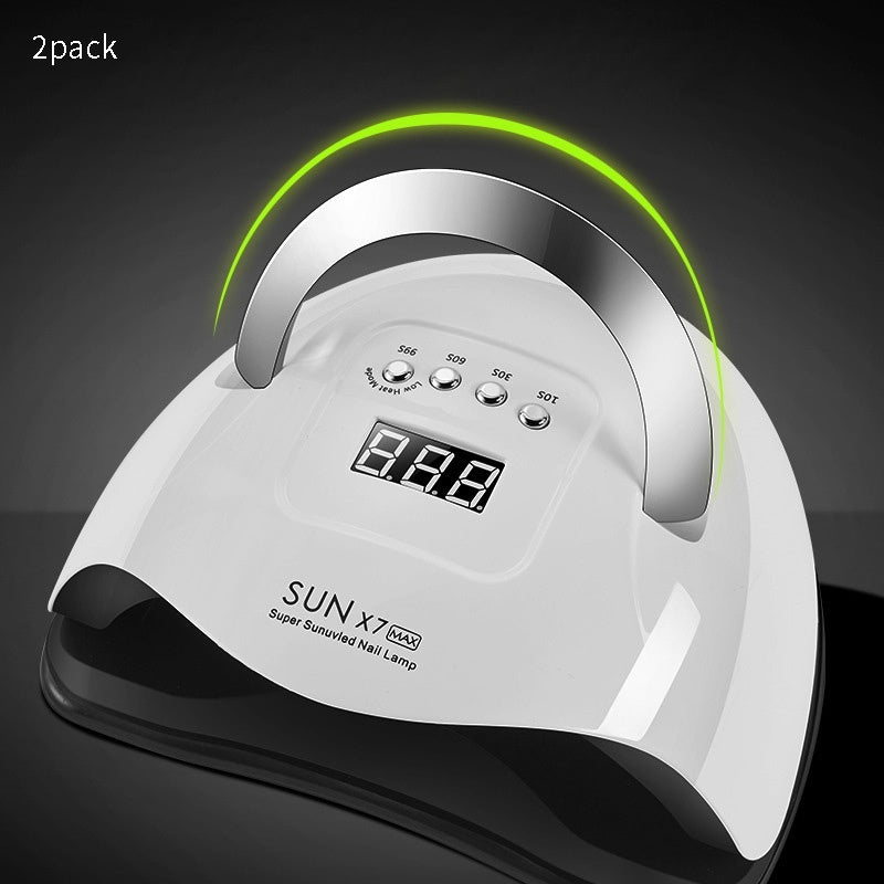 High-Power Portable Nail Phototherapy Machine 180W Dual Light Source