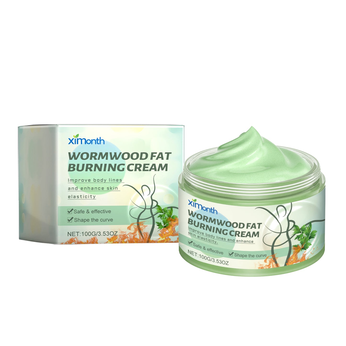 Wormwood Body Massage Cream for Firming, Hydrating & Skin Nourishing