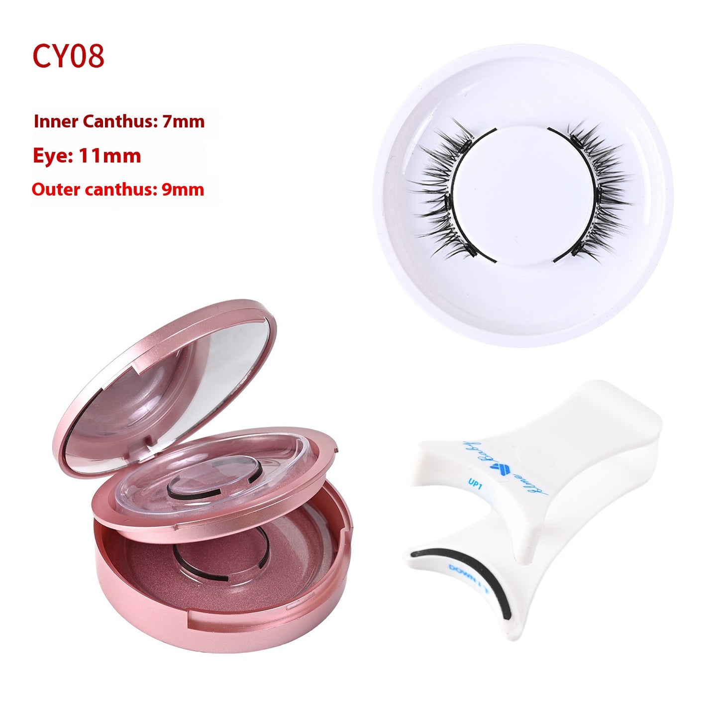 Magnetic Glue-Free False Eyelashes - Natural Look, Long-Lasting, Collection Use
