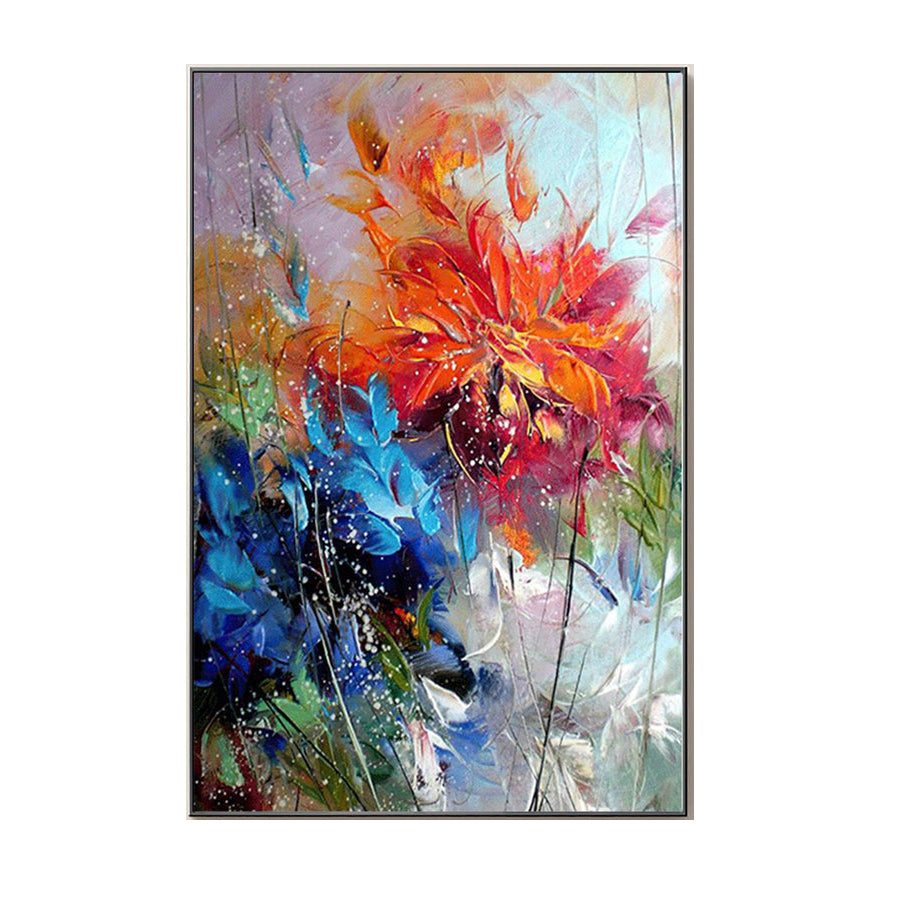 Floral Oil Painting Canvas Wall Art Home Decoration Poster