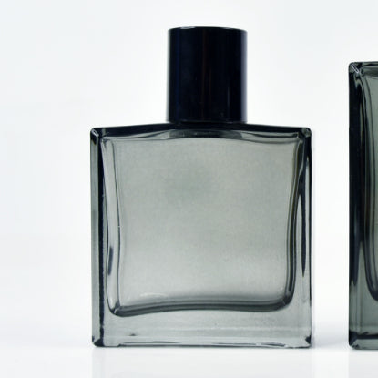 Portable Black Glass Perfume Storage Bottle Set - Upmarket Travel-Friendly Design