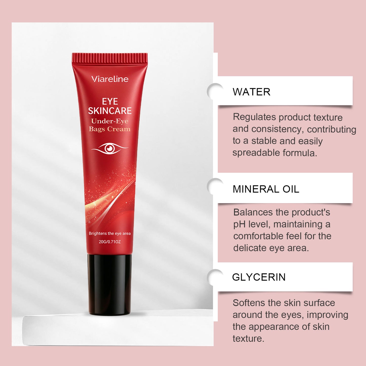 Lifting and Firming Eye Cream - 20g Anti-Aging Skin Care