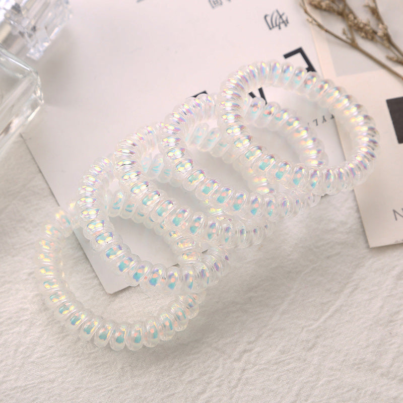 Telephone Line Hair Band - Geometric Style, Colorful Women's Hair Accessories