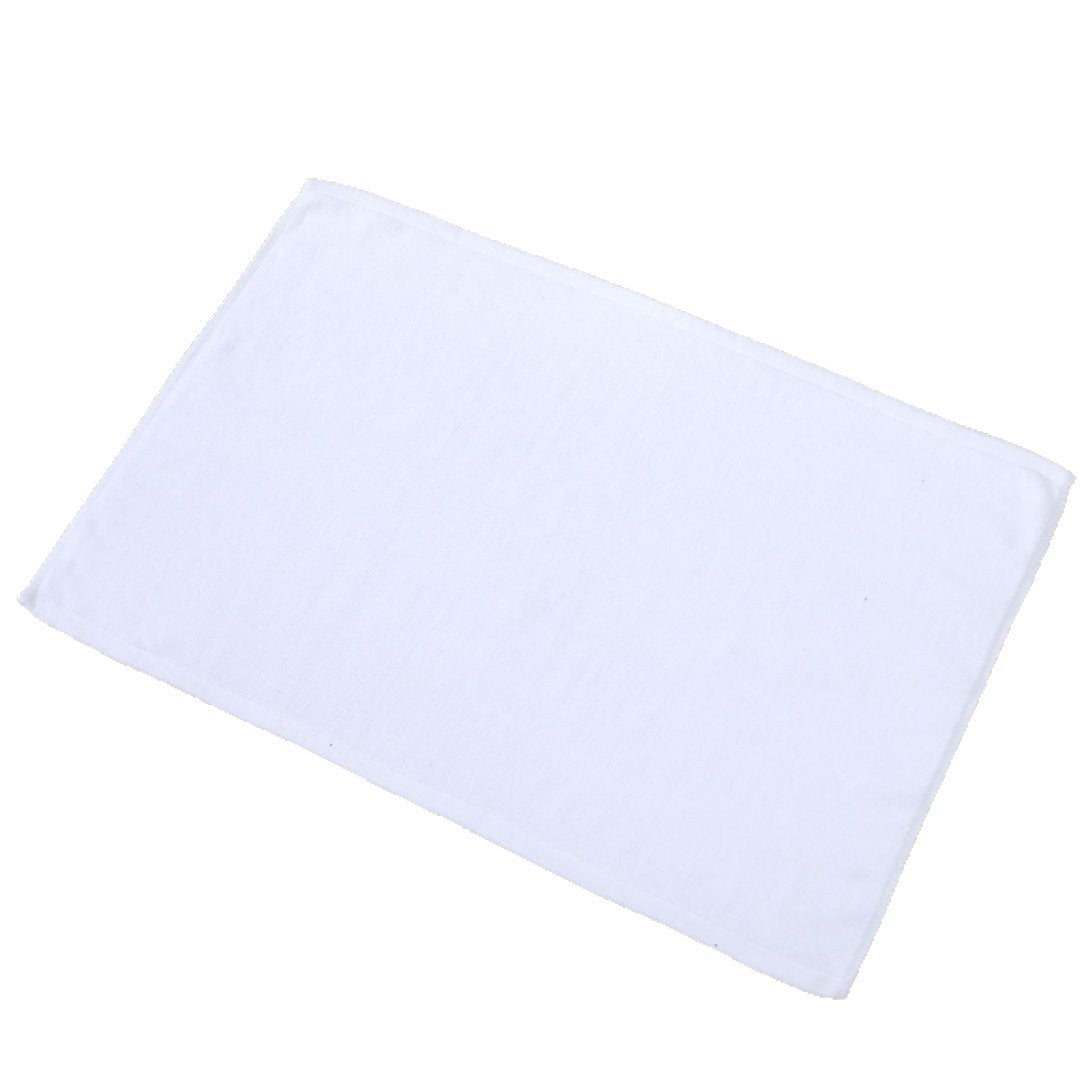 Hotel Bathroom Floor Mat - Absorbent Cotton Rug for Guesthouse & Home
