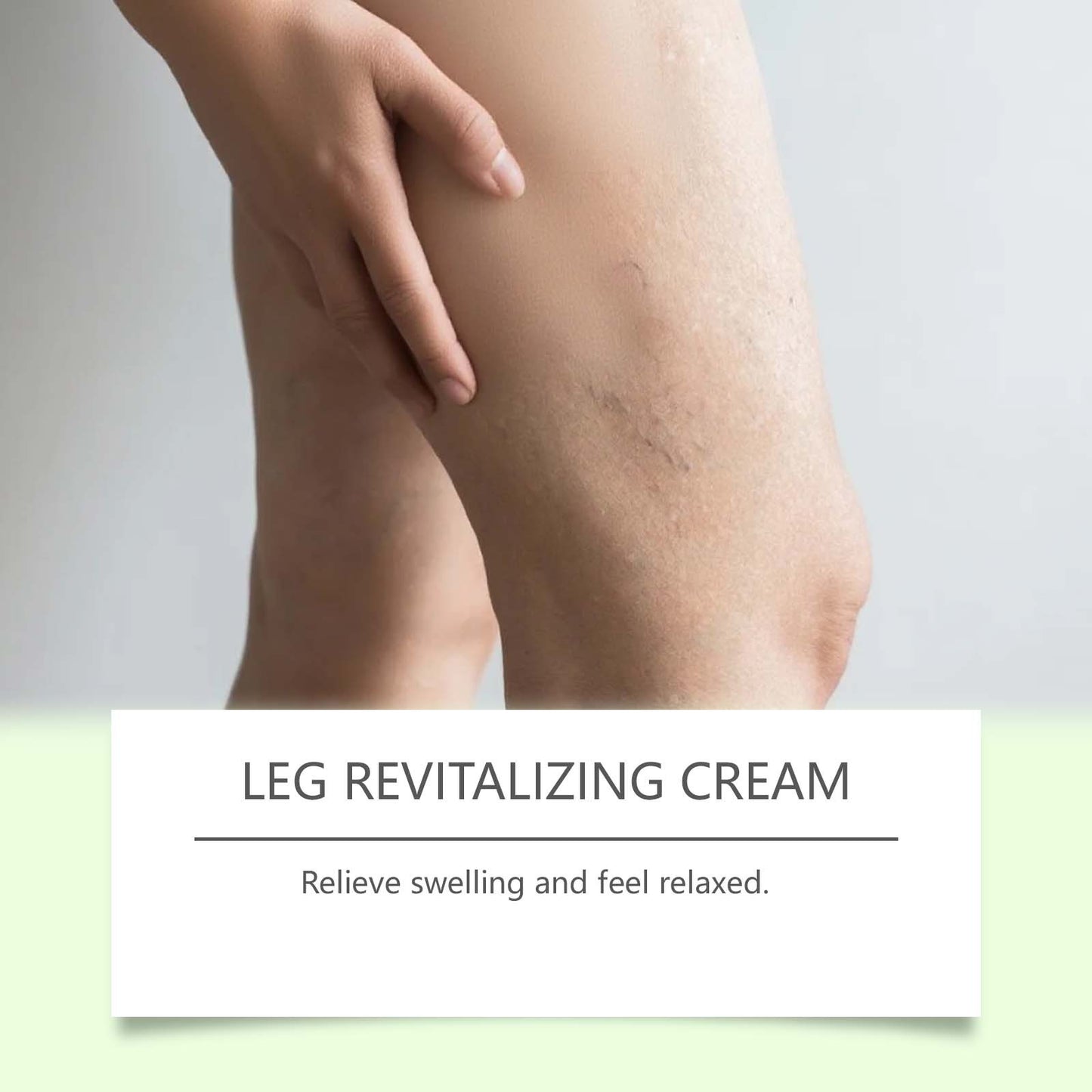 Leg Revitalizing Cream for Skin Care - 60G Natural Ingredients, Hydrating & Nourishing
