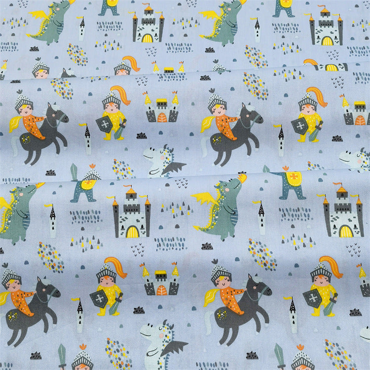Children's Cotton Twill Bedding Fabric - Multiple Styles & Sizes