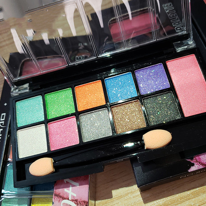 Colorful Eye Shadow Palette - 8+ Shades for Creative Makeup - Multiple Styles