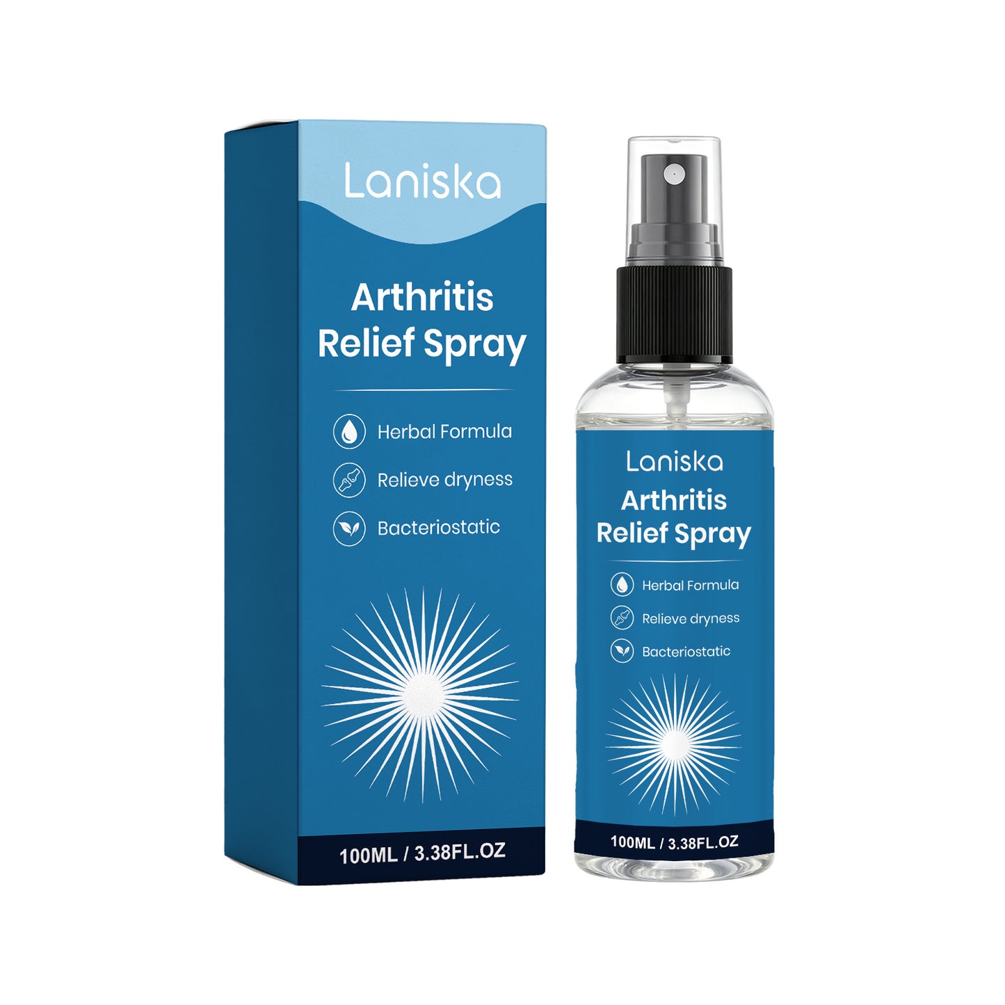 Arthritis Relief Spray 100ml - Joint Soothing Pain Relief for Inflammation