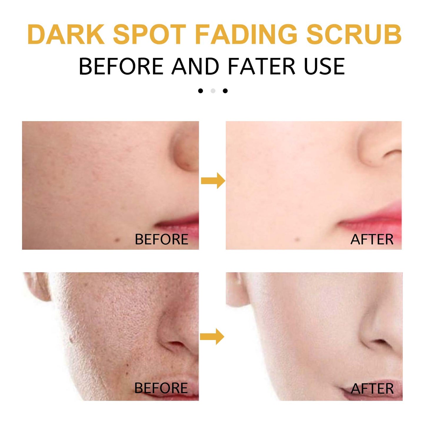 Turmeric Exfoliating Facial Scrub for Deep Pore Cleansing & Dark Spots