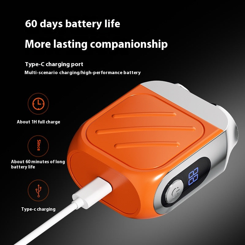 Rechargeable Double-Headed Magnetic Razor for Skin Care - USB Powered, Noise Below 36dB