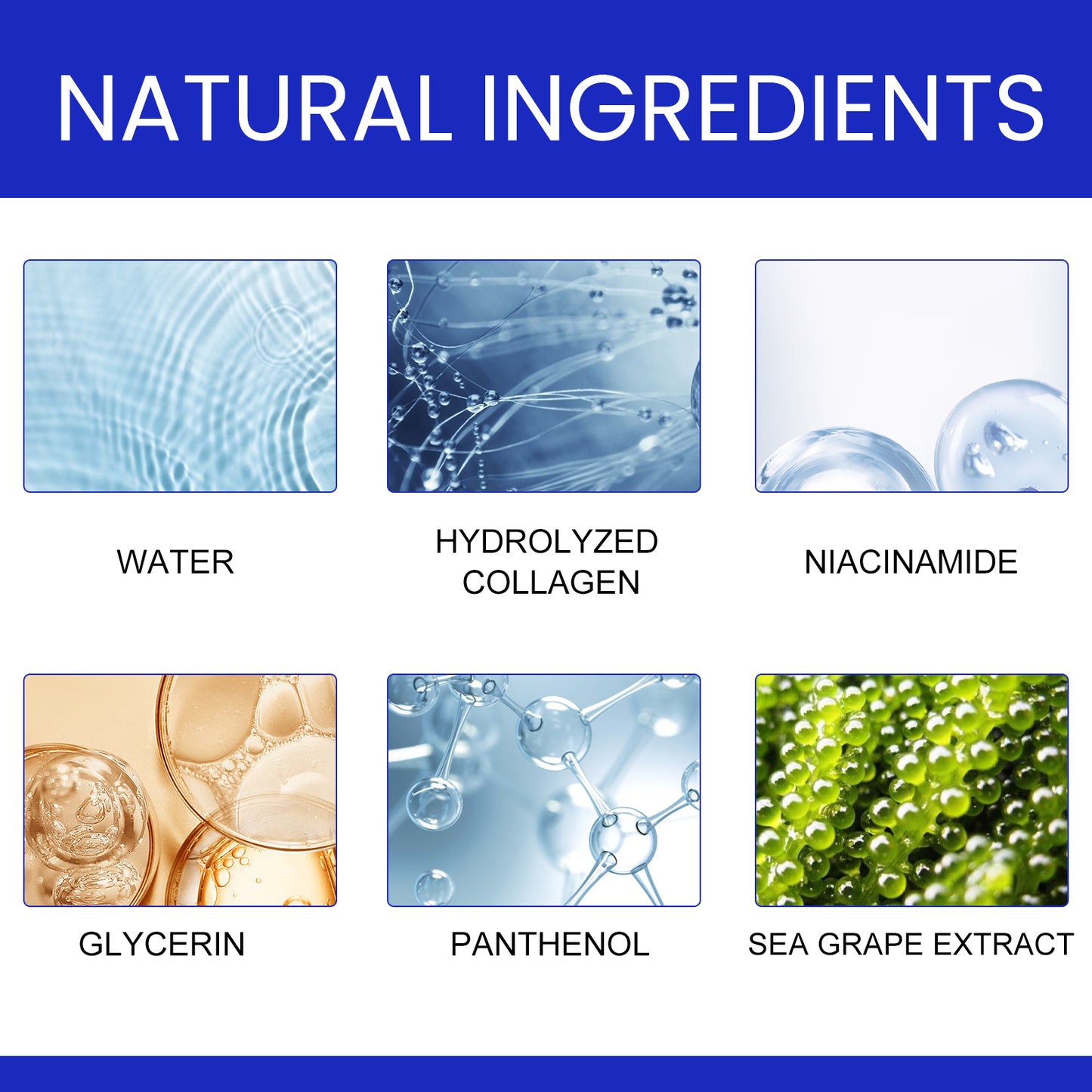 Brightening Facial Serum with Niacinamide & Collagen - 35ml