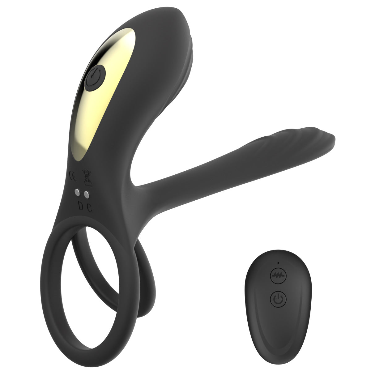 Wireless Vibration Ring for Adults - Men's and Women's Silicone Control