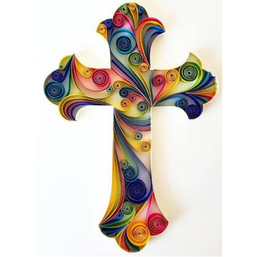 Diamond Painting Cross Stitch Kit - Square & Round Resin Diamonds for Home Decor