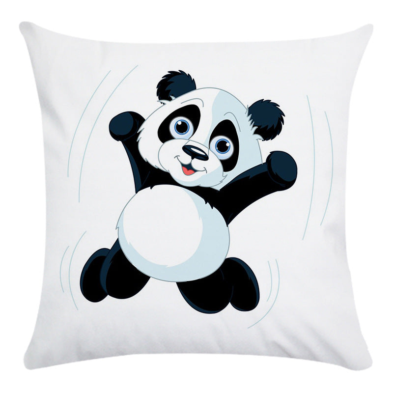 Super Soft Cotton Throw Pillow Cover - European Style Cushion Cover 45x45cm