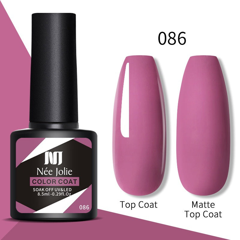 Reflective Gel Nail Polish Set - Christmas Red UV-LED Safe Long-Lasting