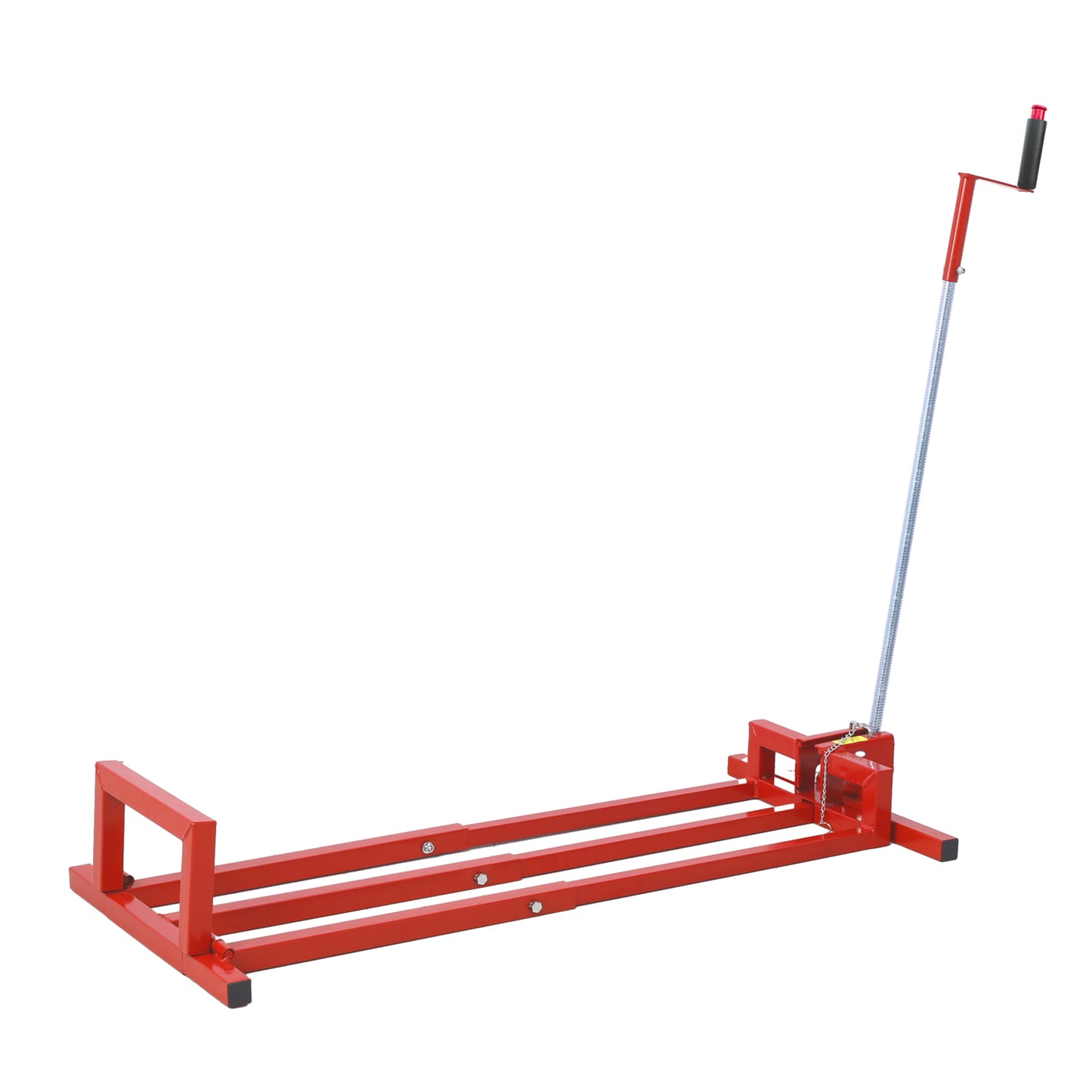 Heavy Duty Lawn Mower Lift Jack - 880 Lbs Capacity, Red