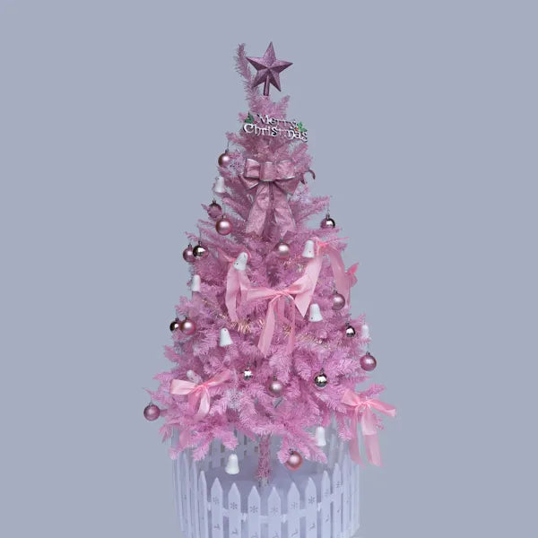 5FT Pink Christmas Tree - Festive Holiday Decor