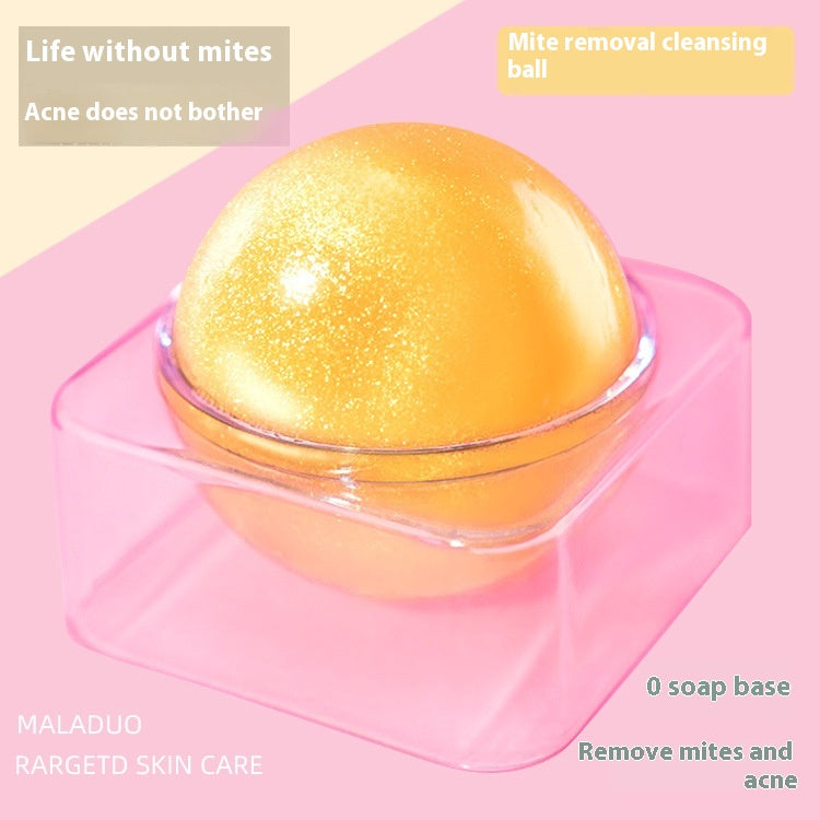 Anti-Mite Cleansing Soap Jelly Washing Ball for Skin Care