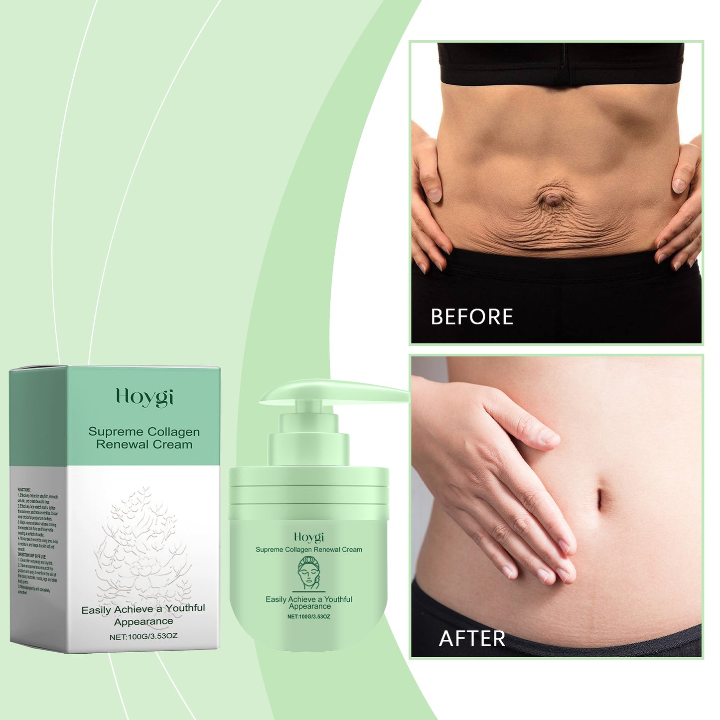 Collagen Moisturizer for Body Skin 100g - Hydrating & Skin Nourishing Cream