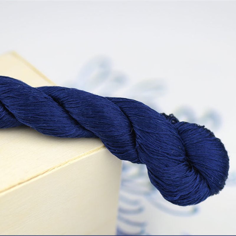 Non Splitting Untwisted Silk Thread Large Branch Embroidery Thread