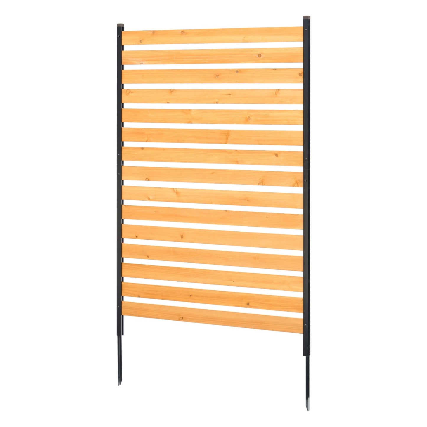 Wood Privacy Fence Panel 39' W x 61' L for Outdoor Air Conditioner and Garden Privacy